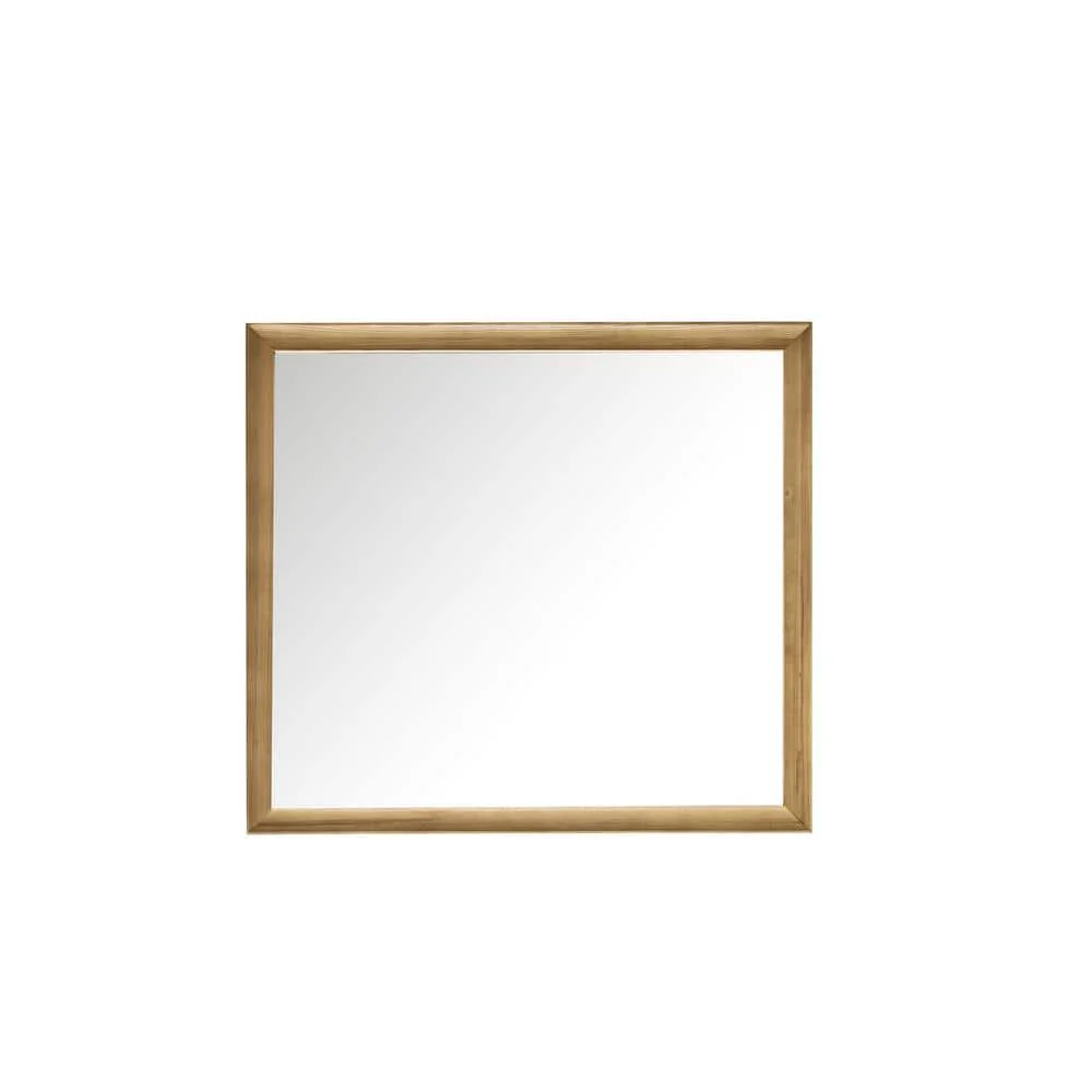 James Martin Vanities Glenbrook 36" x 40" Vanity Mirror - Light Natural Oak - Image 3