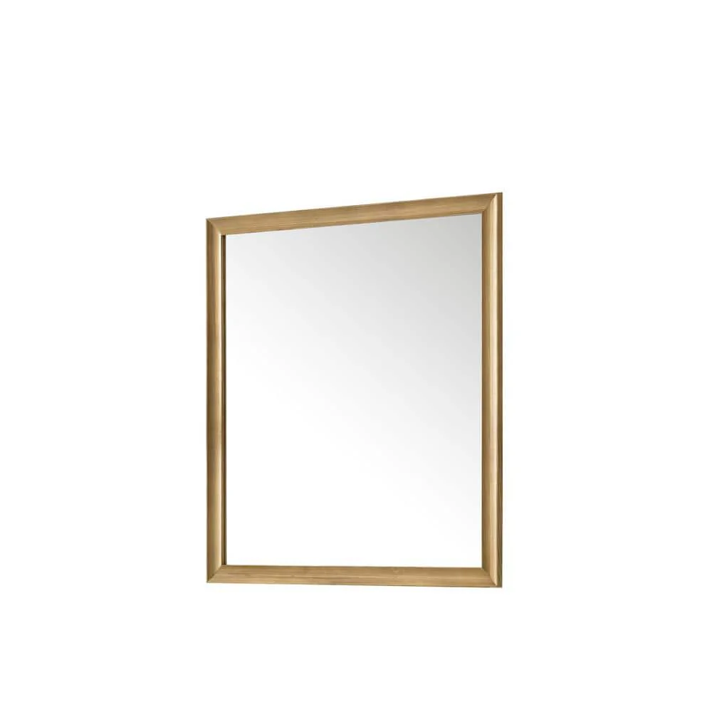 James Martin Vanities Glenbrook 36" x 40" Vanity Mirror - Light Natural Oak - Image 4