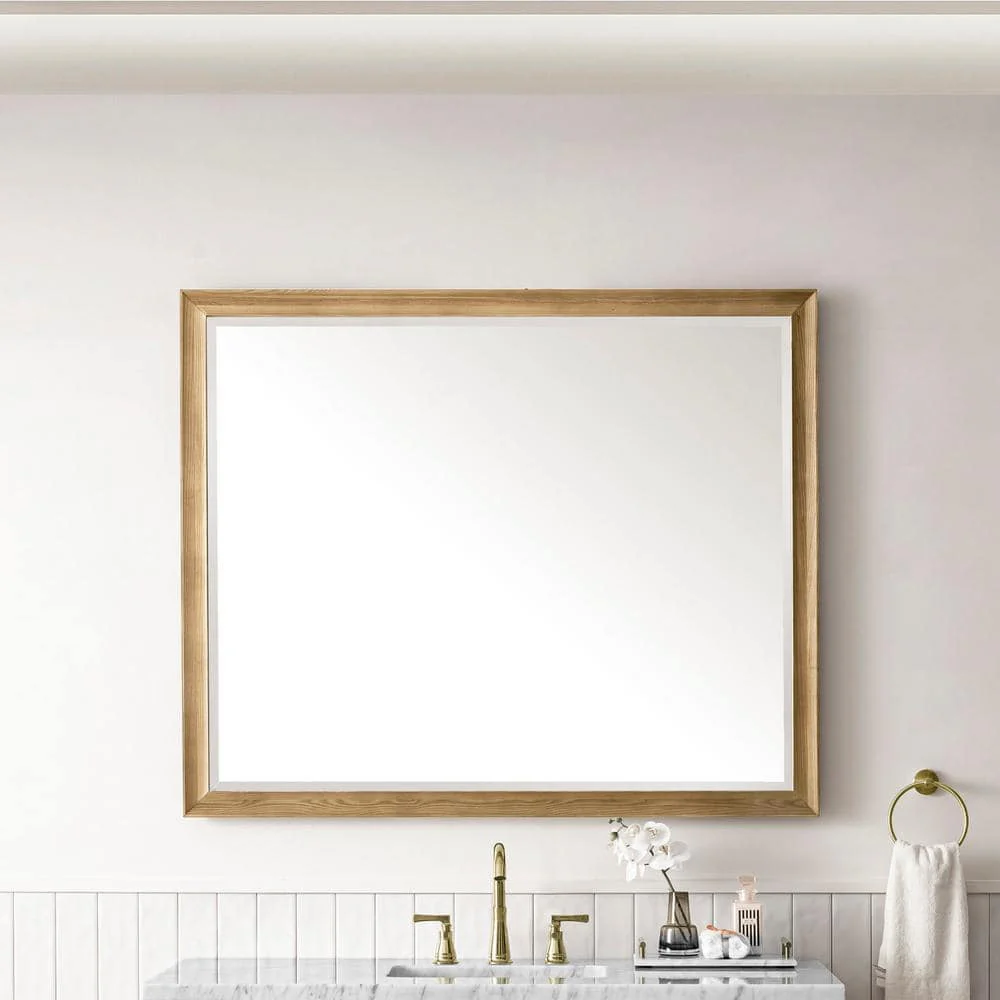 James Martin Vanities Glenbrook 48" Light Natural Oak Vanity Mirror - Image 2