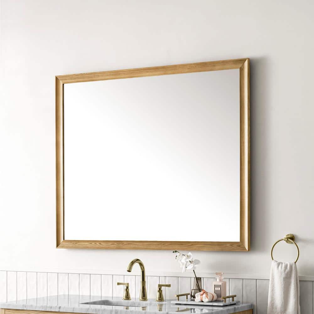 James Martin Vanities Glenbrook 48" Light Natural Oak Vanity Mirror - Image 3