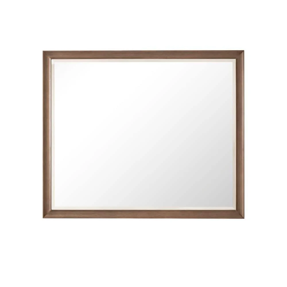 James Martin Vanities Glenbrook 48" White Wash Walnut Vanity Mirror