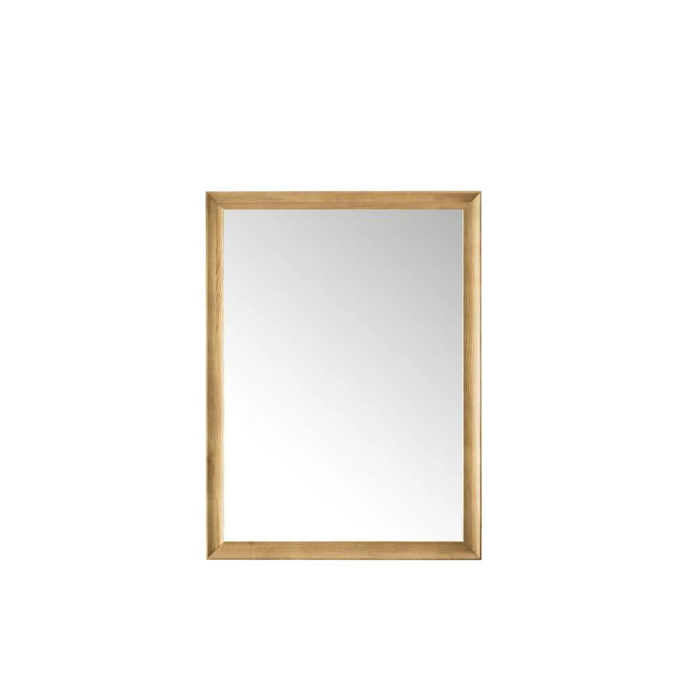James Martin Vanities Glenbrooke 30" x 40" Light Natural Oak Vanity Mirror