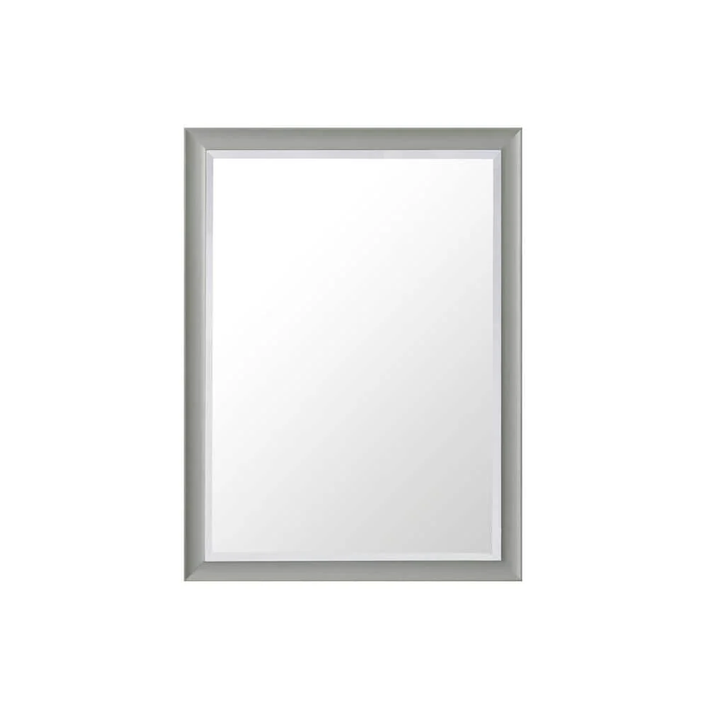 James Martin Vanities Glenbrooke 30" x 40" Urban Gray Bathroom Vanity Mirror
