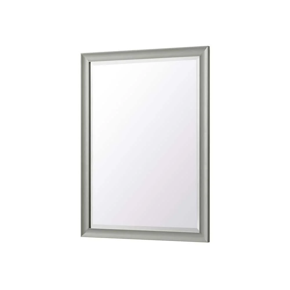 James Martin Vanities Glenbrooke 30" x 40" Urban Gray Bathroom Vanity Mirror - Image 4