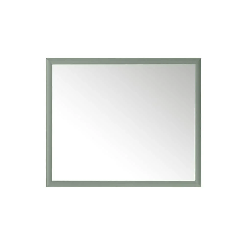 James Martin Vanities Glenbrooke 48" x 40" Rectangular Vanity Mirror in Smokey Celadon