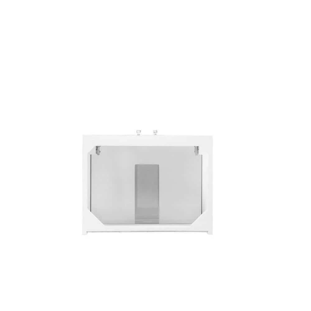 James Martin Vanities Linden 24" Glossy White Bathroom Vanity Cabinet - Image 2