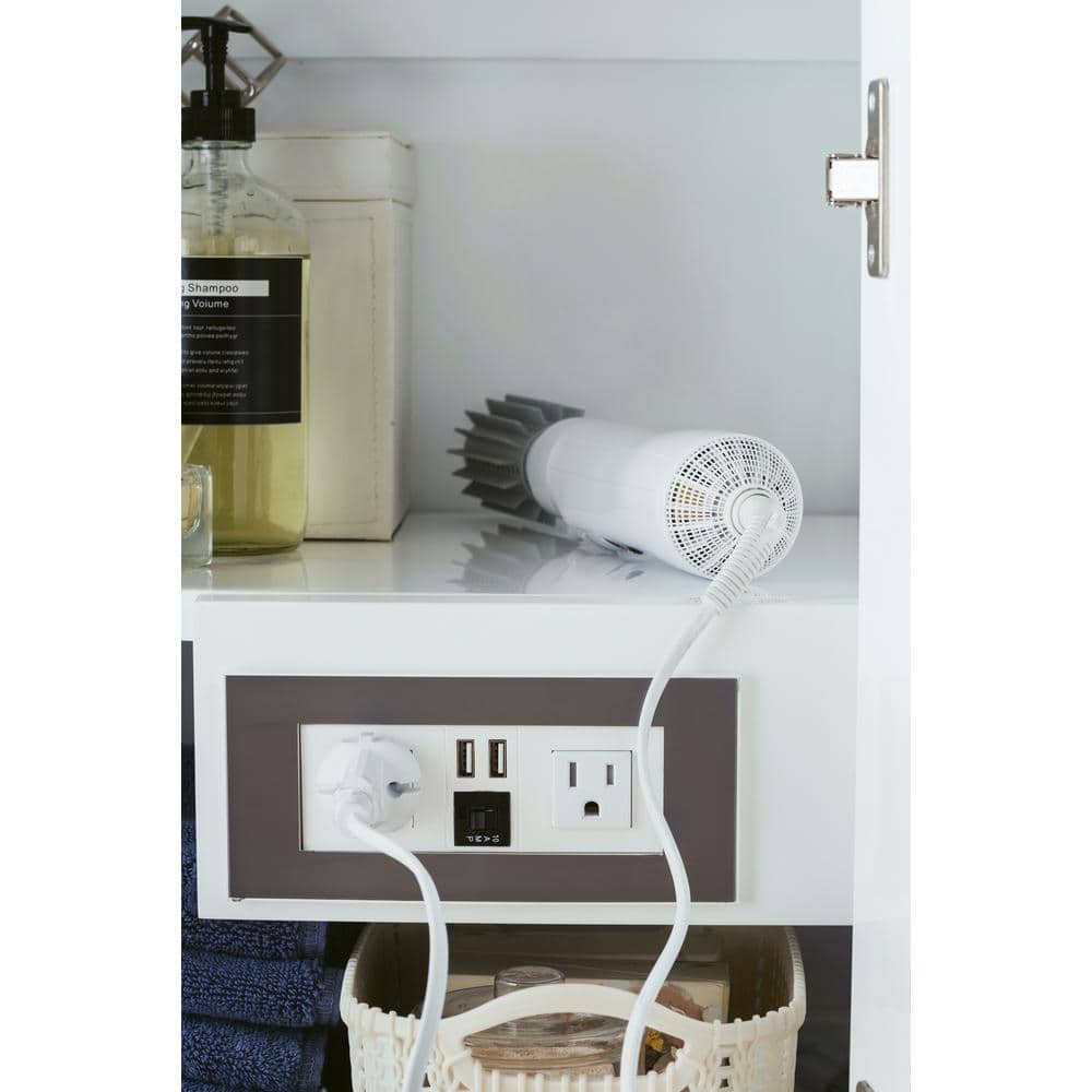 James Martin Vanities Linear 72.5" Double Bath Vanity in Glossy White with Solid Surface Top - Image 9