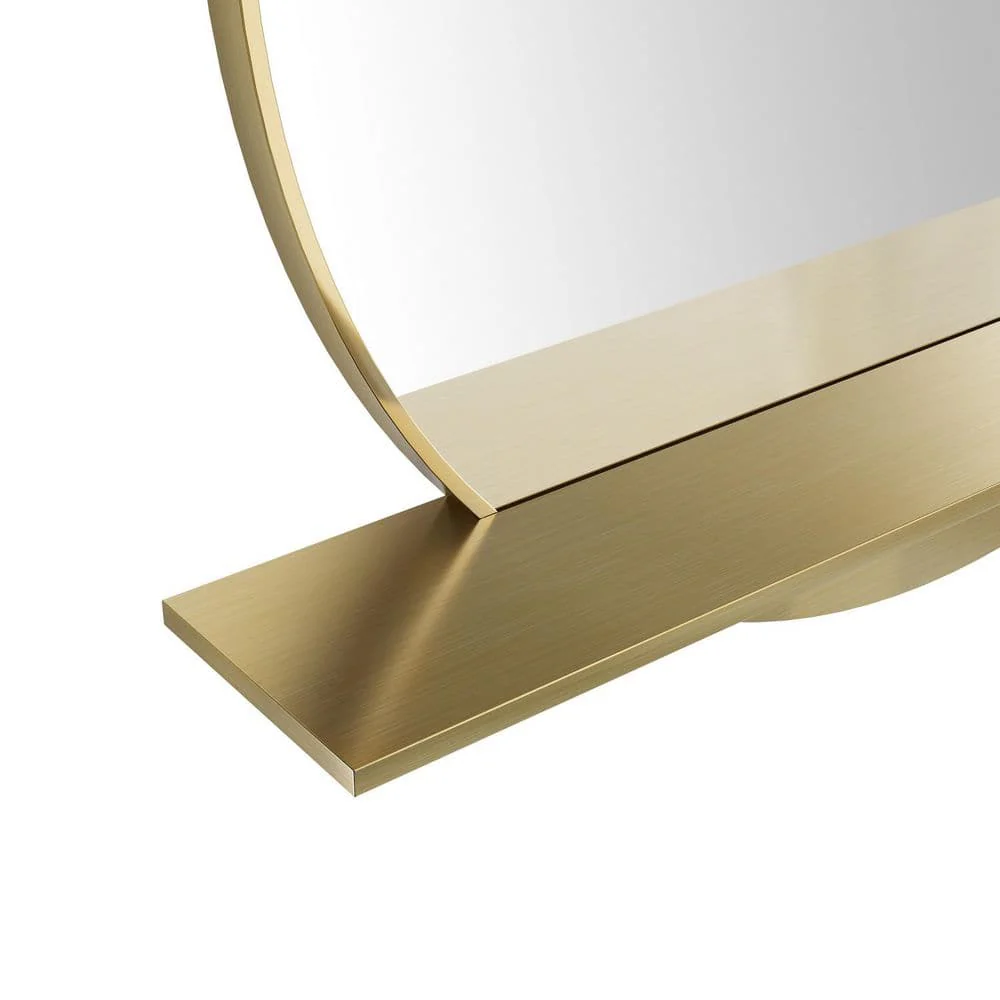 James Martin Vanities Radiant Gold Framed Bathroom Vanity Mirror, 24 x 22 Inches - Image 5