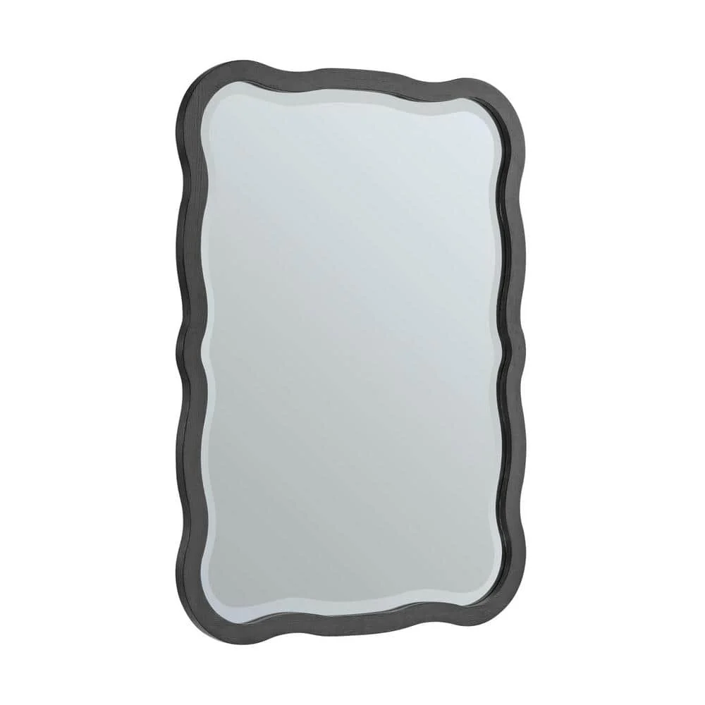 James Martin Vanities Rowyn 28" x 38" Carbon Oak Vanity Mirror - Image 3