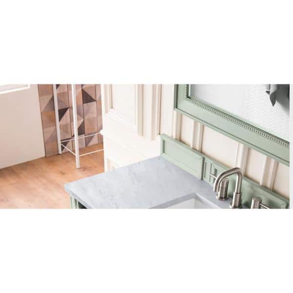 James Martin Vanities Sage Green Rectangular Bathroom Vanity Mirror, 44x40 Inches - Image 3