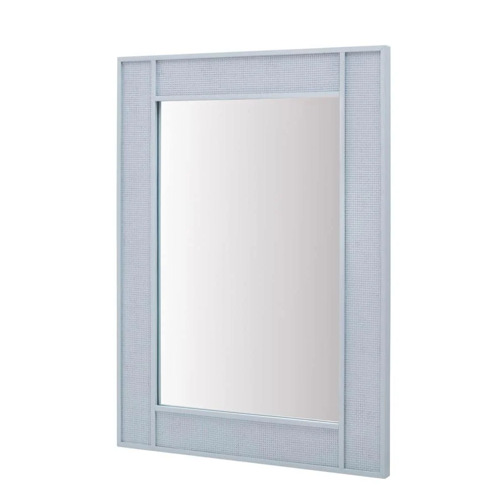 James Martin Vanities Solene 28" x 38" Serenity Blue Vanity Mirror - Image 3