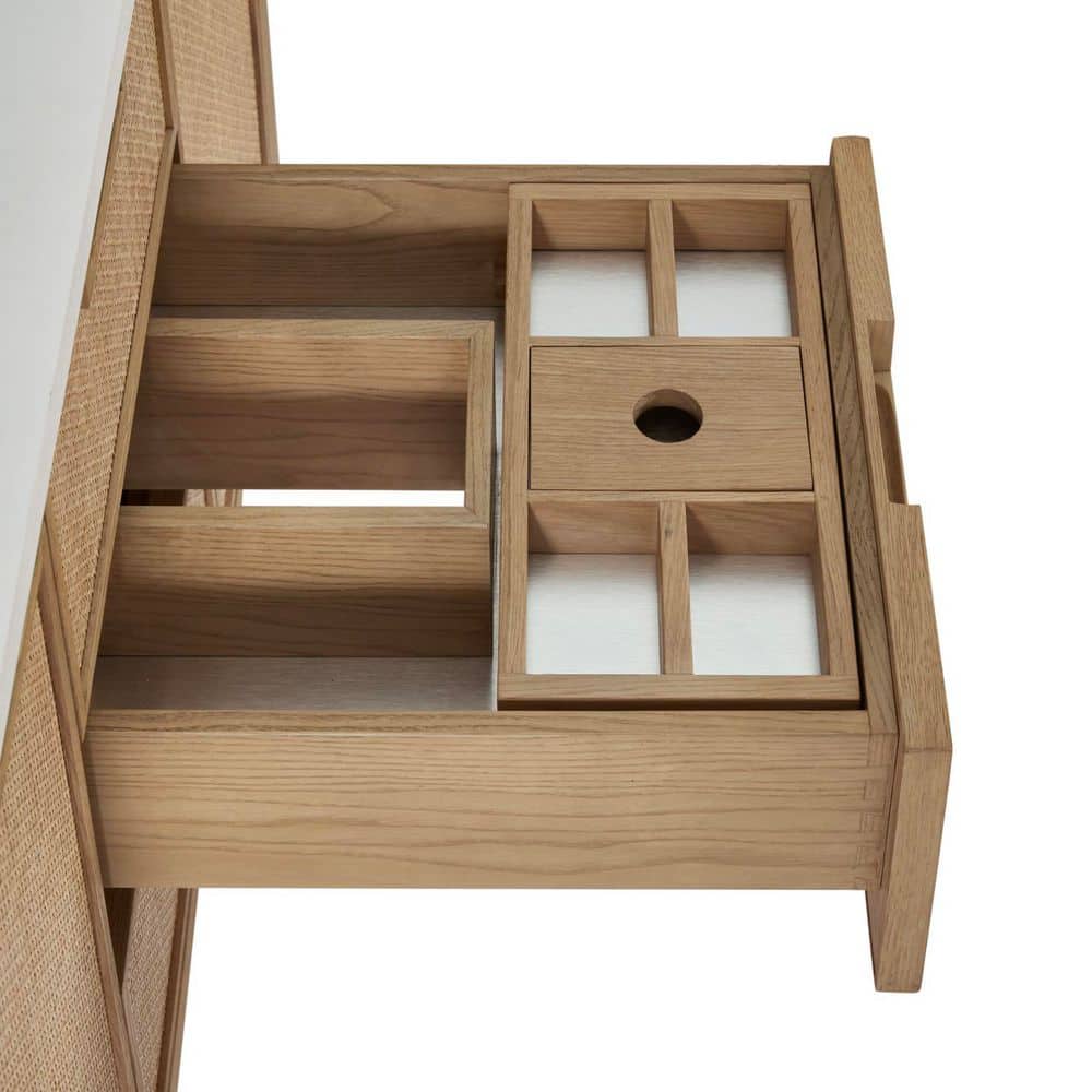 James Martin Vanities Solene 48-Inch Single Bath Vanity Cabinet Without Top in Seaside Oak - Image 8