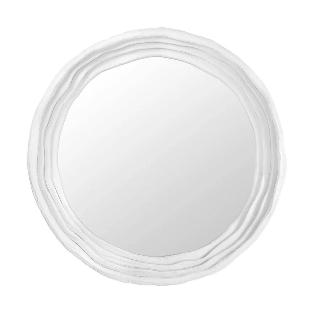 James Martin Vanities Terra 30" Limestone Framed Bathroom Vanity Mirror
