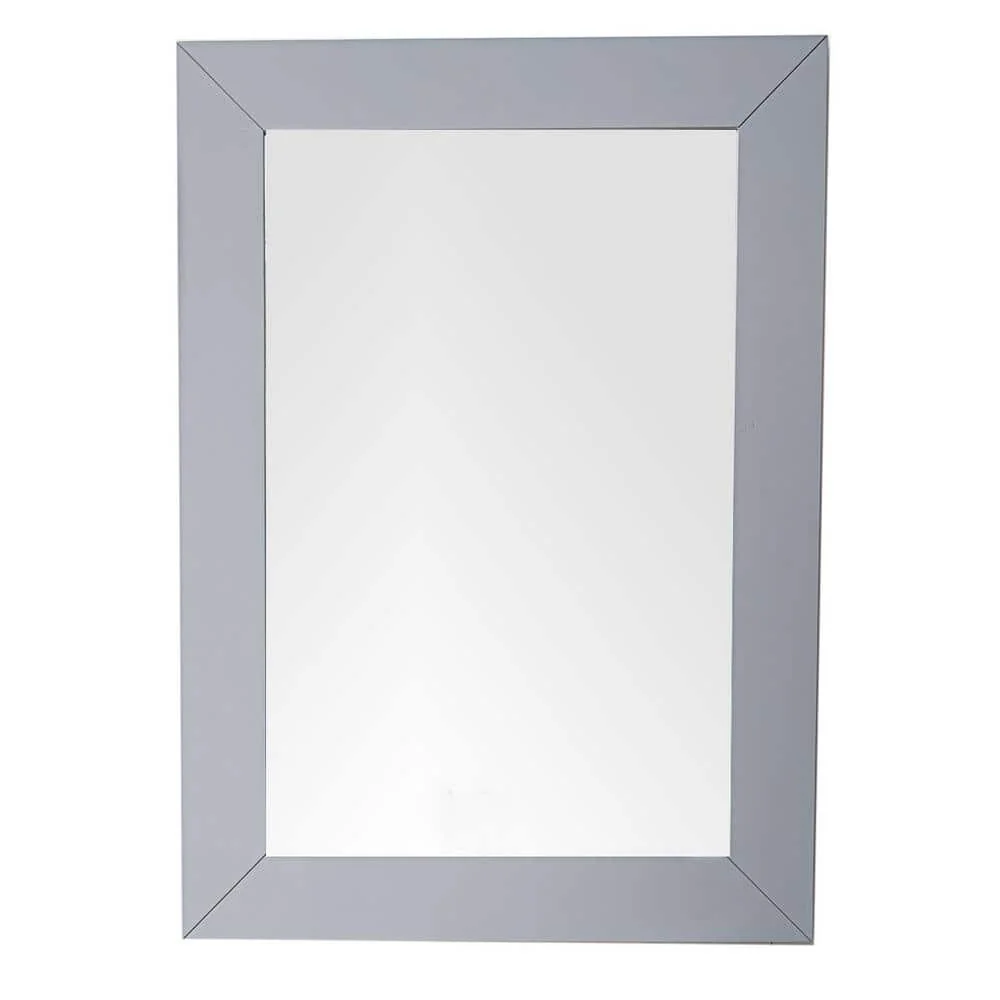 James Martin Vanities Weston 27" x 38" Silver Gray Bathroom Vanity Mirror - Image 3