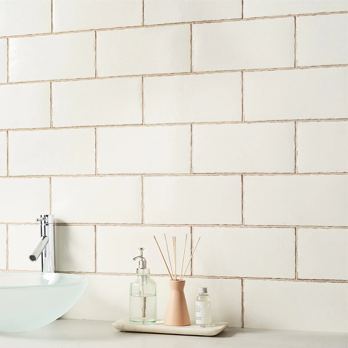 Jamesport White 6"x12" Glossy Porcelain Subway Tile
