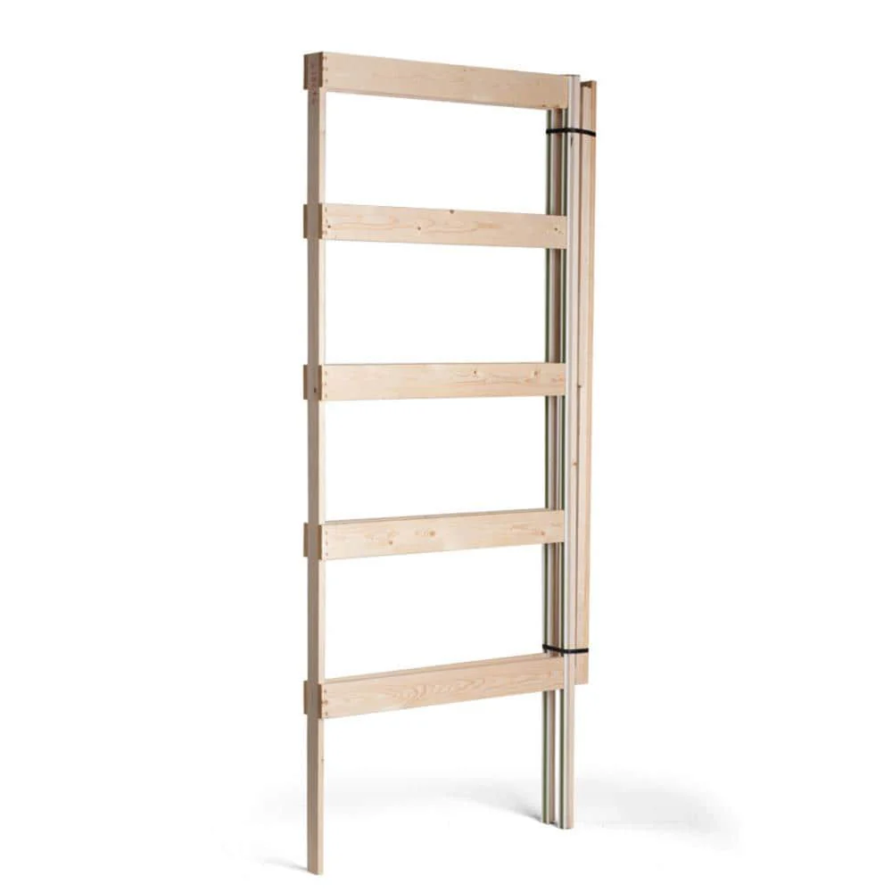 JELD-WEN 30-in x 80-in Pocket Door Frame with Frame and Hardware