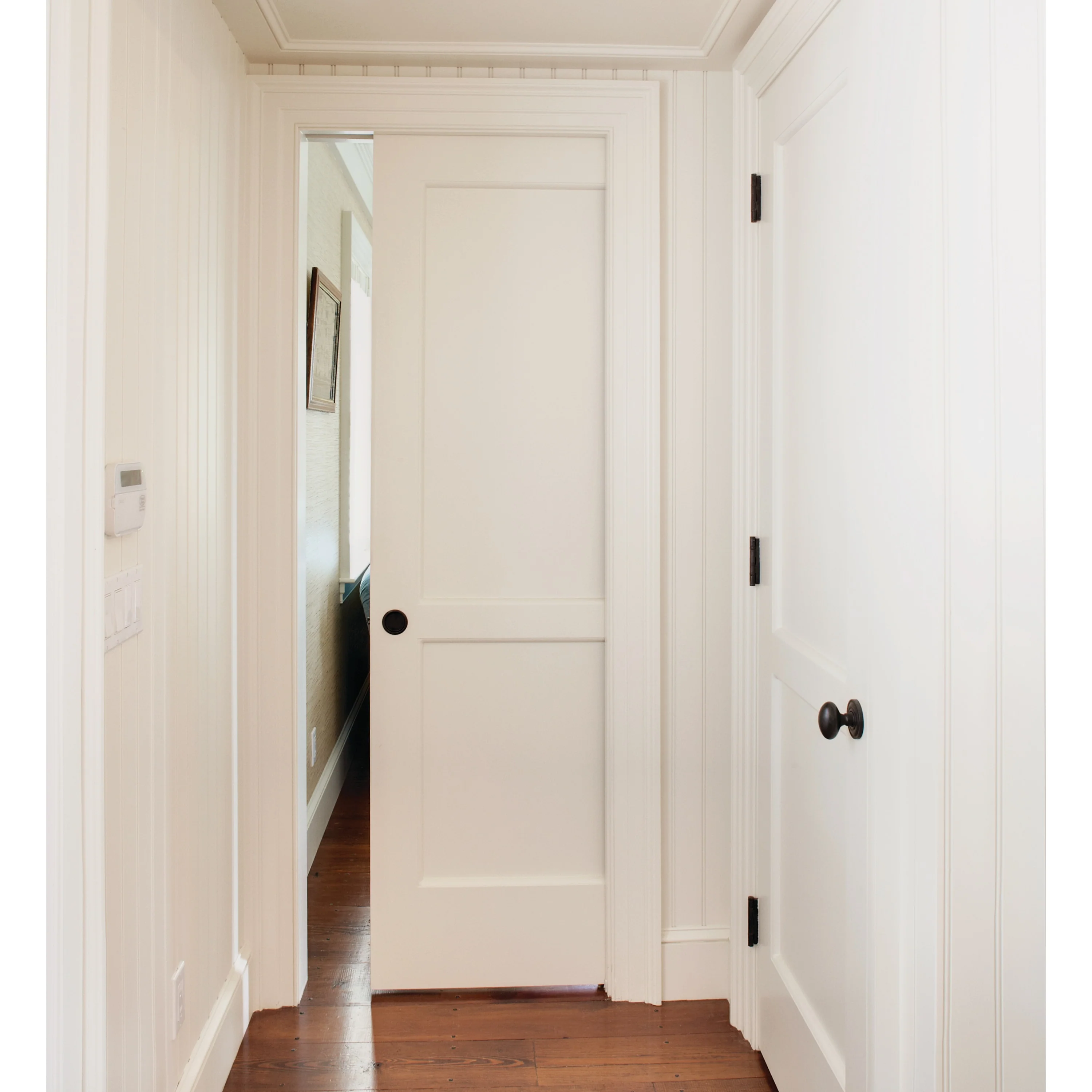 JELD-WEN 30-in x 80-in Pocket Door Frame with Frame and Hardware - Image 4