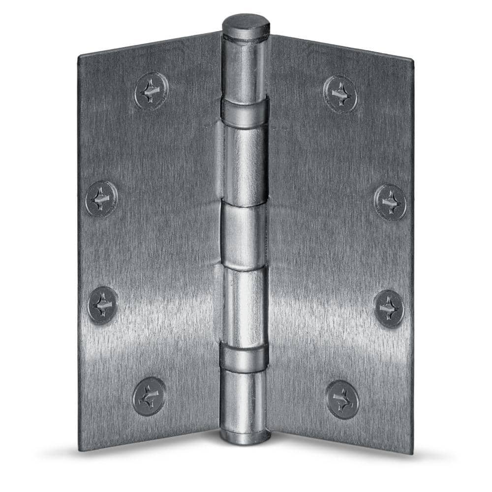 JELD-WEN 36 in. x 80 in. 9 Lite Primed Fiberglass Prehung Right-Hand Inswing Entry Door - Image 3