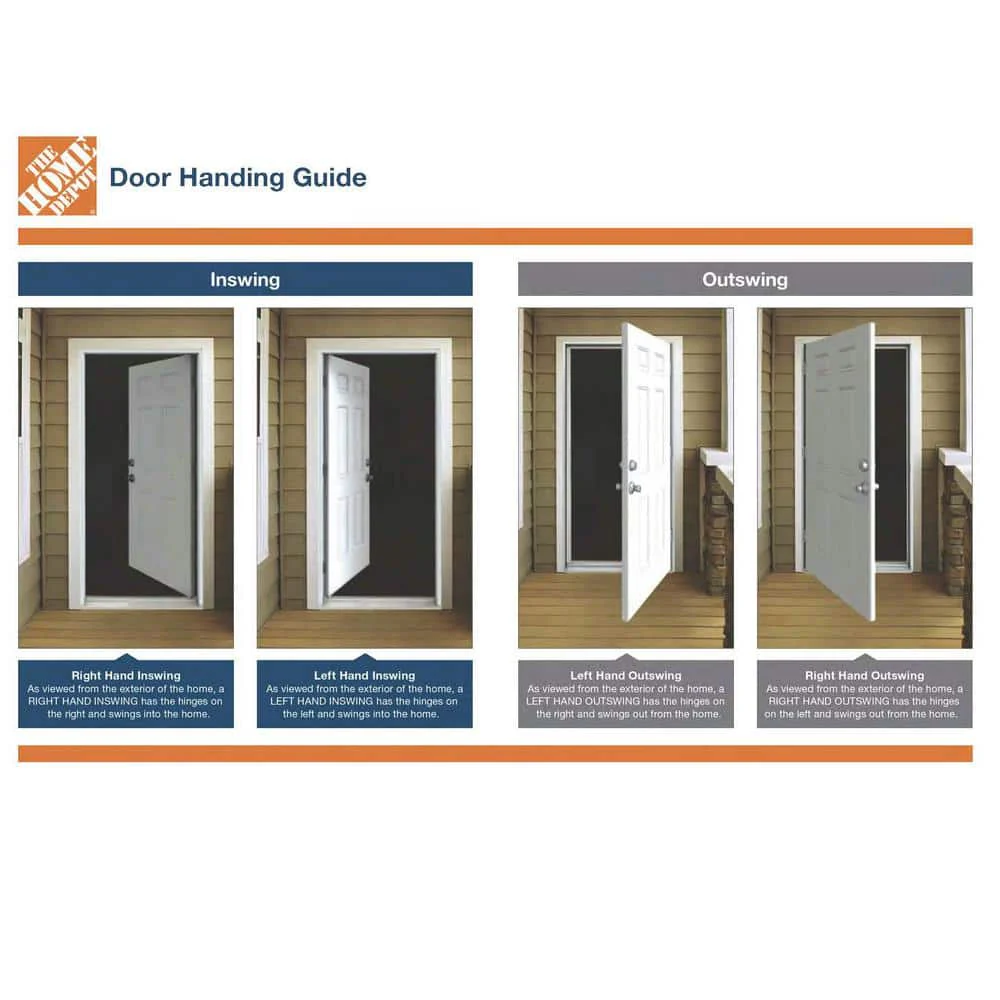 JELD-WEN 52 in. x 80 in. 1/2 Lite Blakely Primed Steel Prehung Left-Hand Inswing Front Door with Right-Hand Sidelite - Image 7