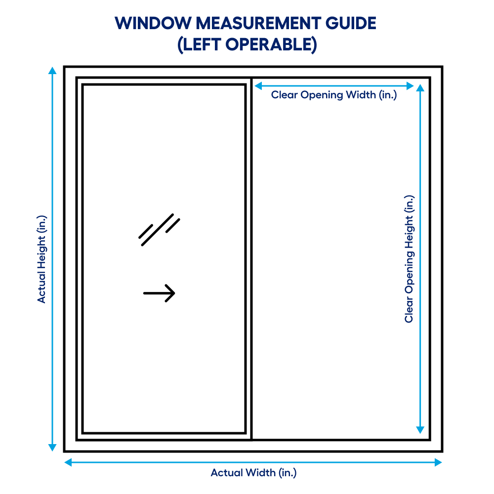 JELD-WEN FiniShield V-4500 59-1/2-in x 59-1/2-in x 3-in Jamb Left-Operable Vinyl Black Sliding Window, Full Screen Included - Image 2