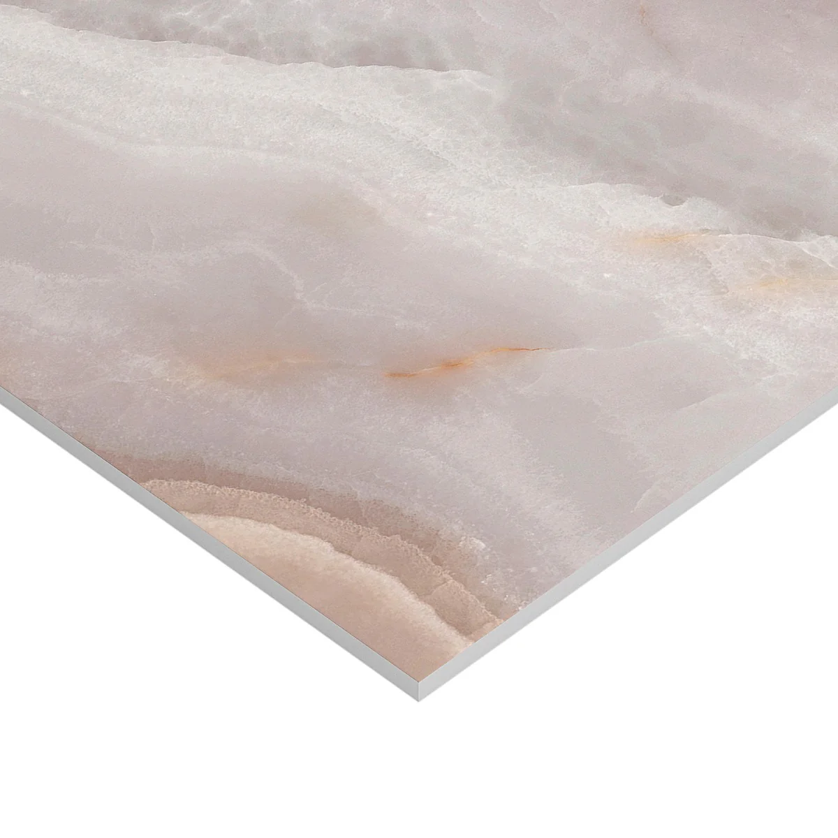 Jewel Onyx Coral Pink 24x48 Polished Porcelain Tile by Lux Tile - Image 7