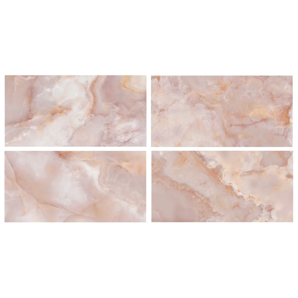 Jewel Onyx Coral Pink 24x48 Polished Porcelain Tile by Lux Tile - Image 8
