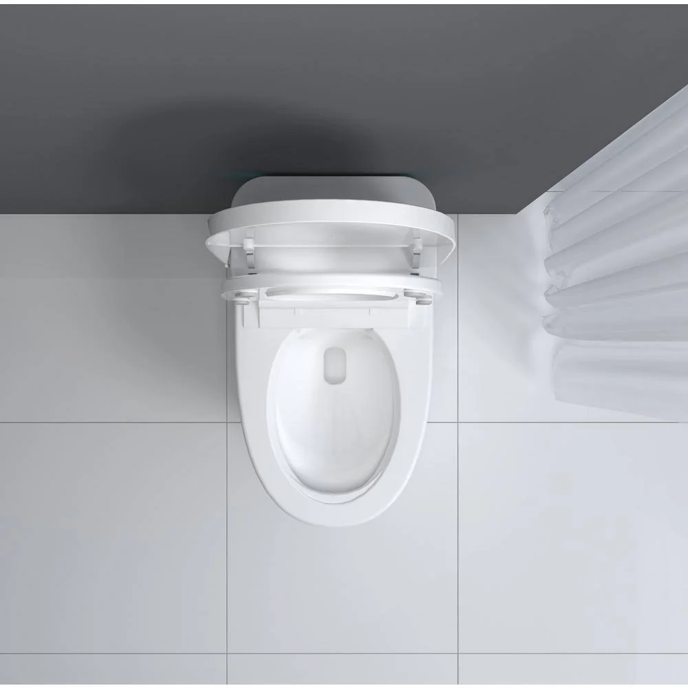 JimsMaison Elongated Bidet Toilet with LED Display, Heated Seat & Dryer - Image 3