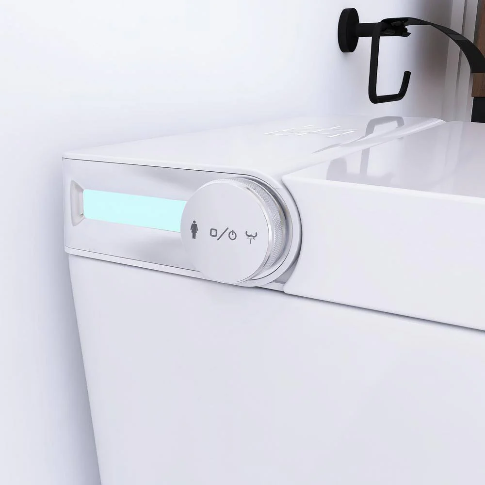 JimsMaison Elongated Smart Bidet Toilet with Instant Seat Heating, Night Light, and Auto Flushing - Image 9