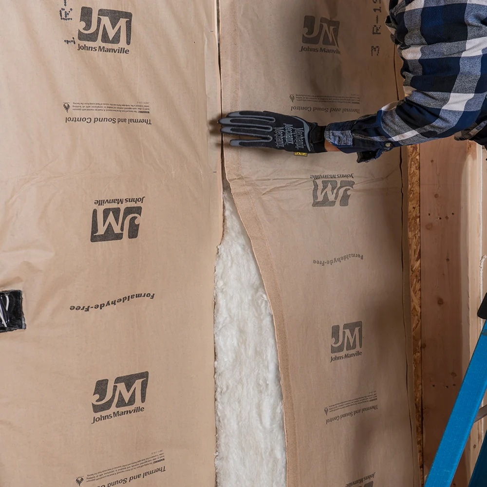 Johns Manville R-19 Kraft-Faced Fiberglass Roll Insulation, 75.07-sq ft Coverage, 23-in W x 39.16-ft L, Multi-Pack (B242S) - Image 4