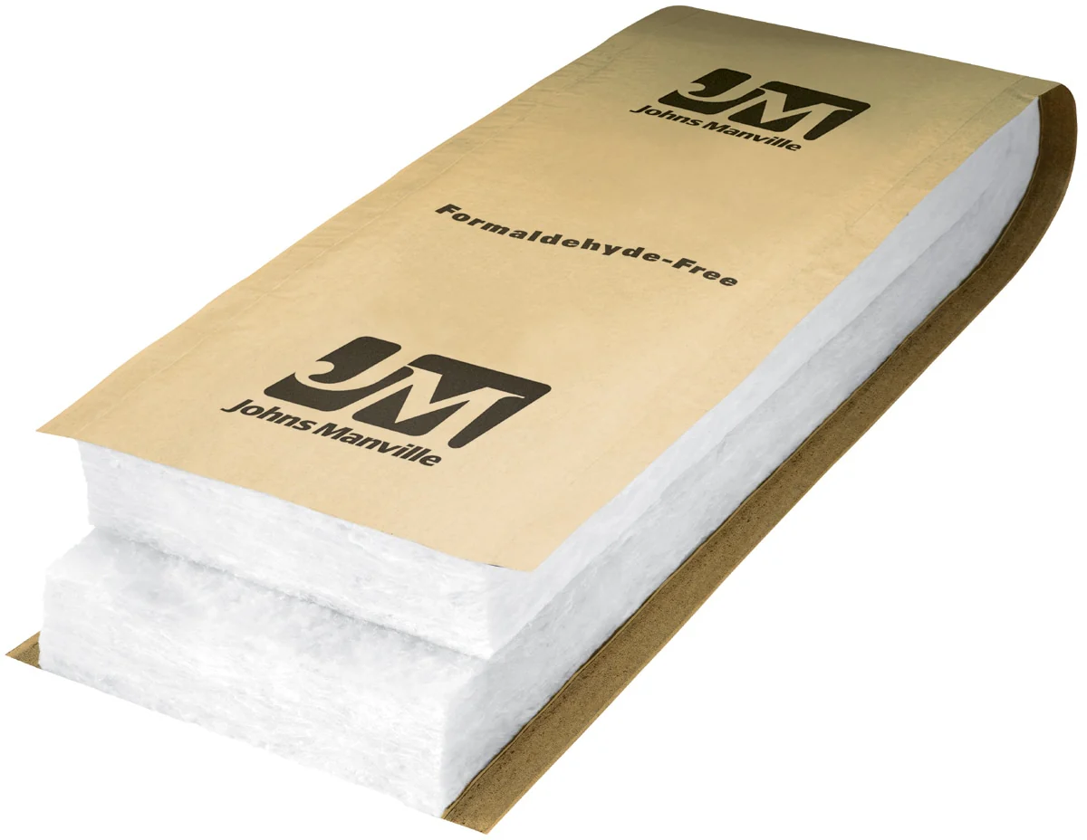 Johns Manville R-21 Kraft-Faced Fiberglass Batt Insulation, 15.25 in x 93 in (68.94 sq ft) - Image 2