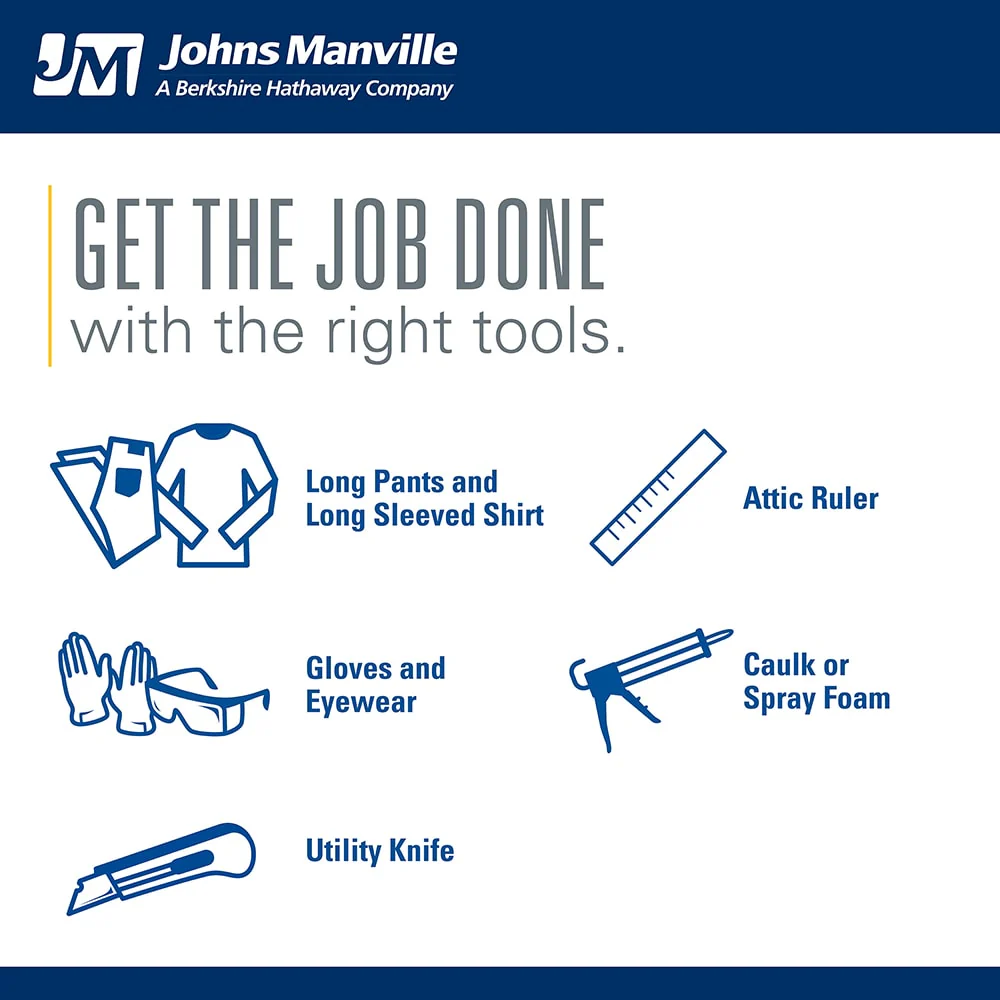 Johns Manville R-30 Attic Kraft-Faced Fiberglass Batt Insulation, 88-sq ft Coverage, 24-in x 48-in, K1243S - Image 6