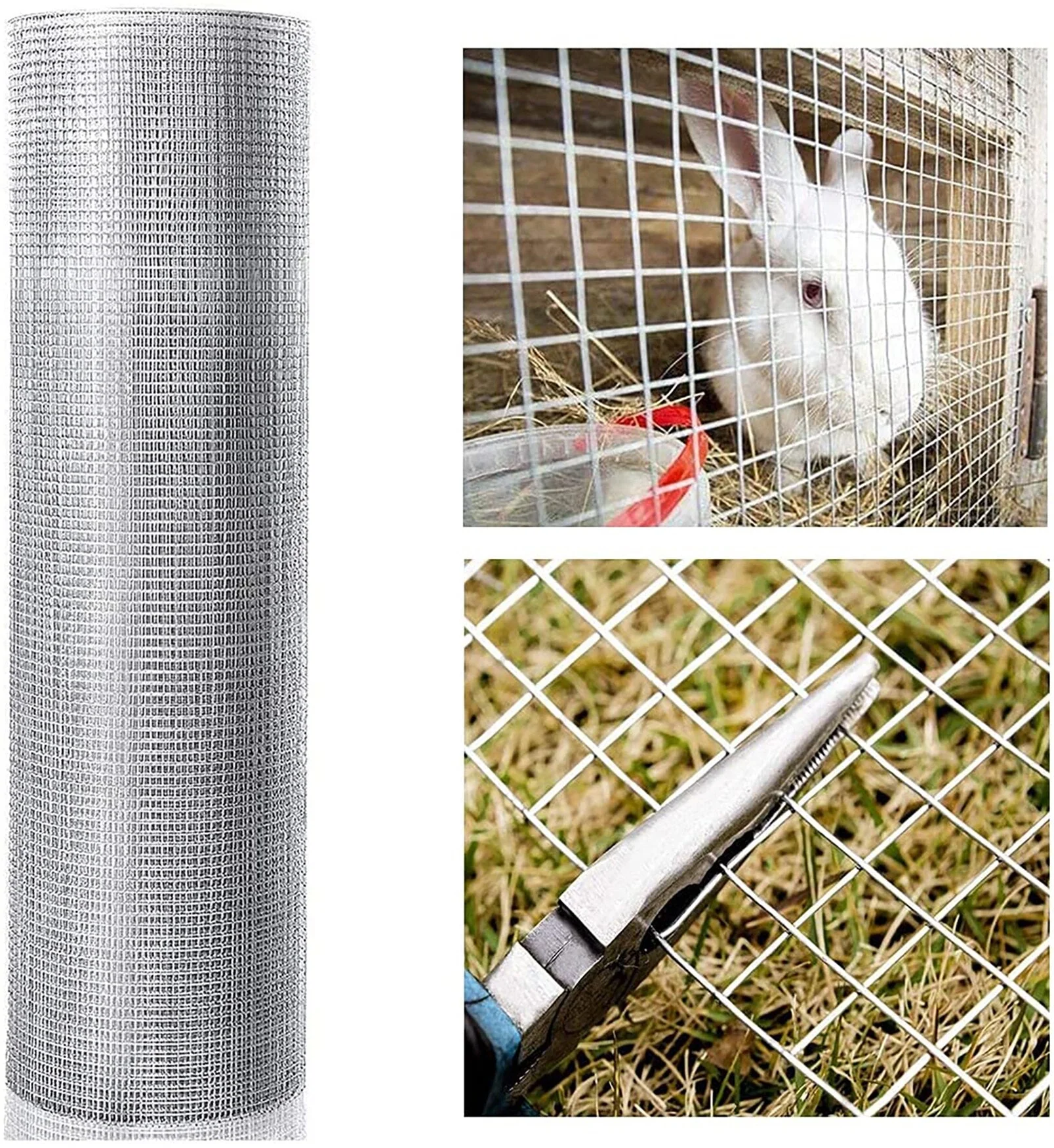 Kahomvis 19-Gauge 100x4 ft Galvanized Hardware Cloth Fencing - Image 3