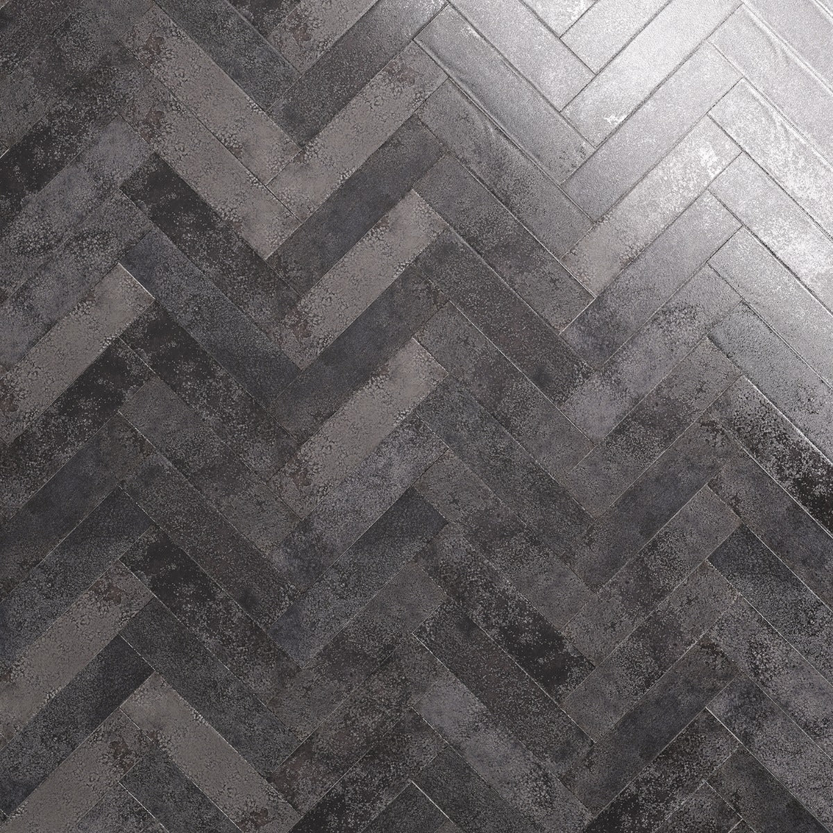 Kalay Antracite Gray 3x12 Glossy Ceramic Subway Tile - Lux Tile - Image 3