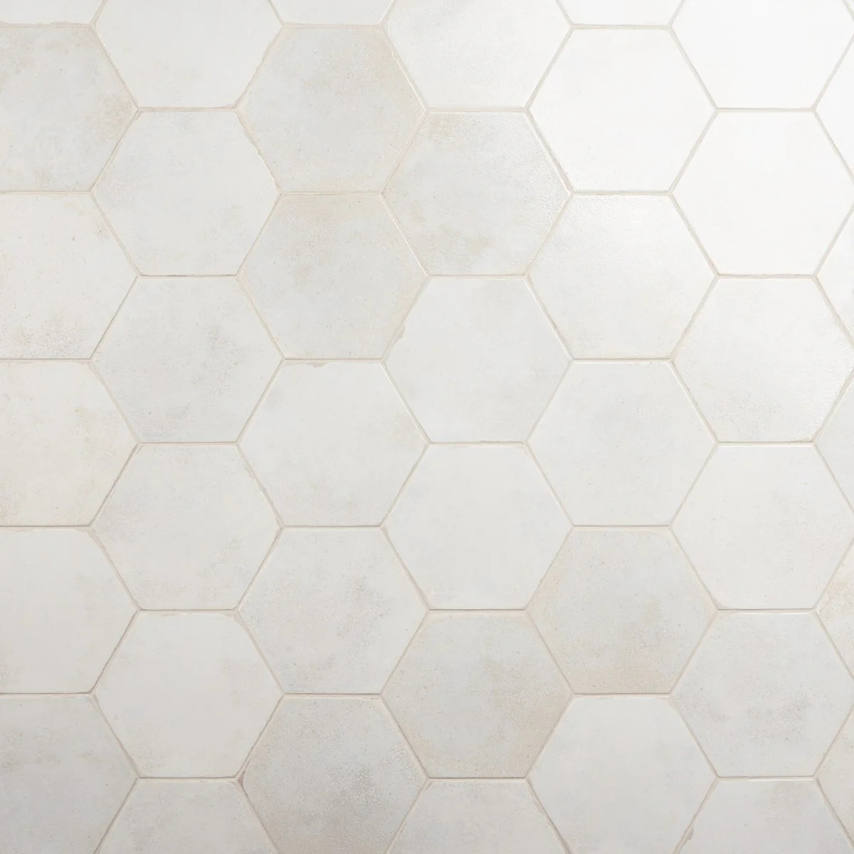 Kalay White 9" Hexagon Polished Porcelain Tile - Lux Tile - Image 7