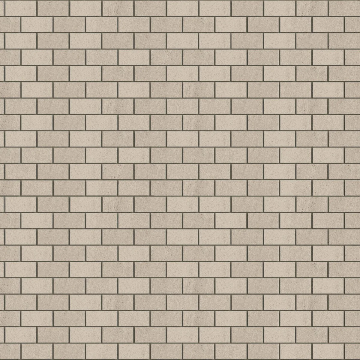 Karo Sand Beige 1x2 Brick Matte Porcelain Mosaic Tile - Image 2