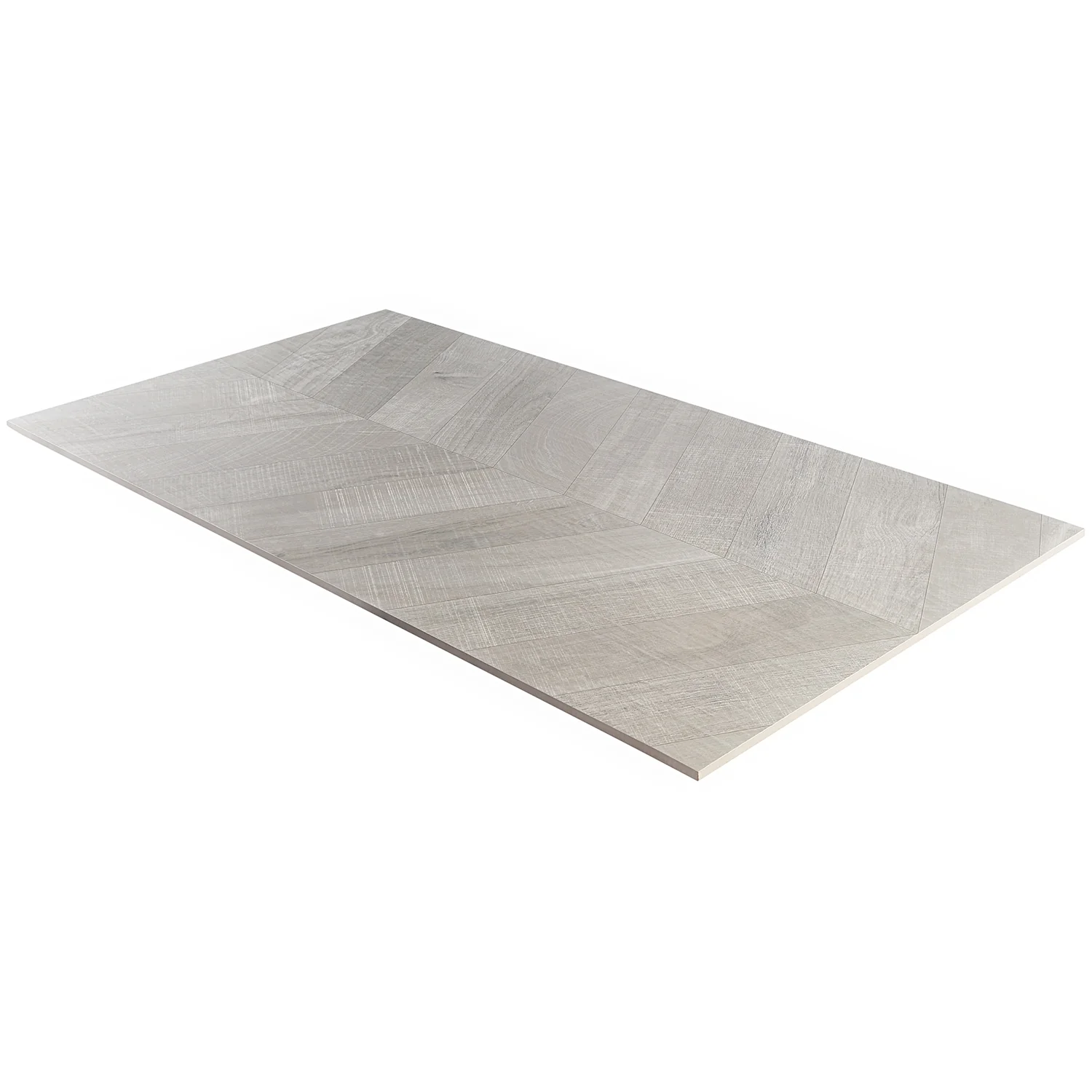 Kenridge Chevron Gray 24x48 Matte Porcelain Tile - Lux Tile - Image 5