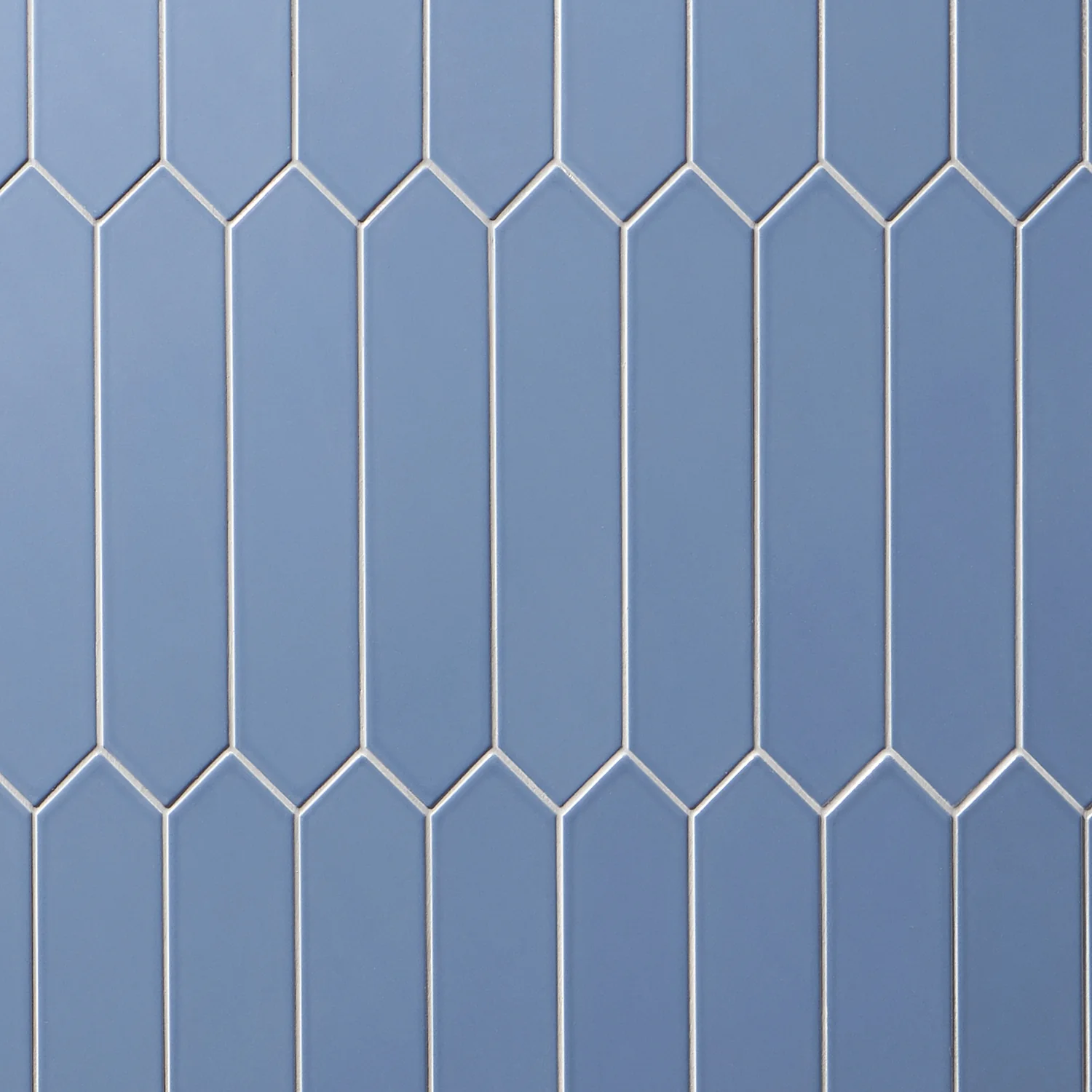 Kent Marine Blue 3x12 Picket Polished Ceramic Wall Tile - Image 2