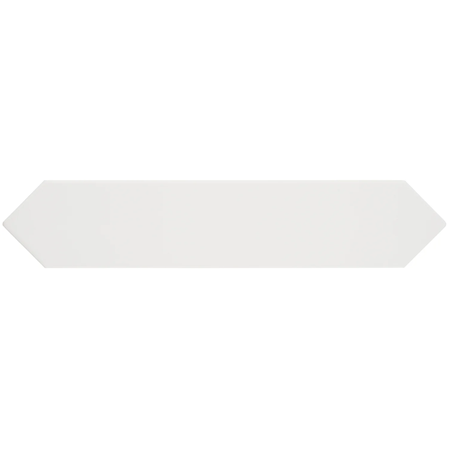 Kent White 3x12 Picket Polished Ceramic Wall Tile by Lux Tile - Image 5