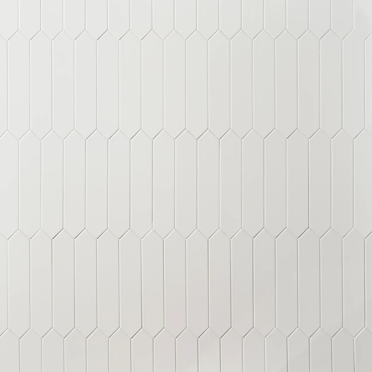 Kent White 3x12 Picket Polished Ceramic Wall Tile by Lux Tile - Image 8