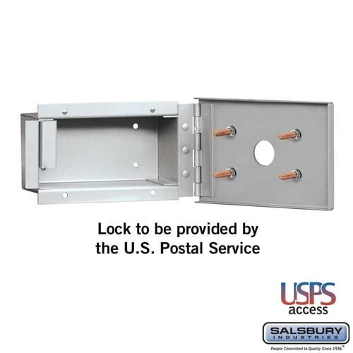 Recessed Mounted Aluminum Key Keeper for USPS Access - Image 2