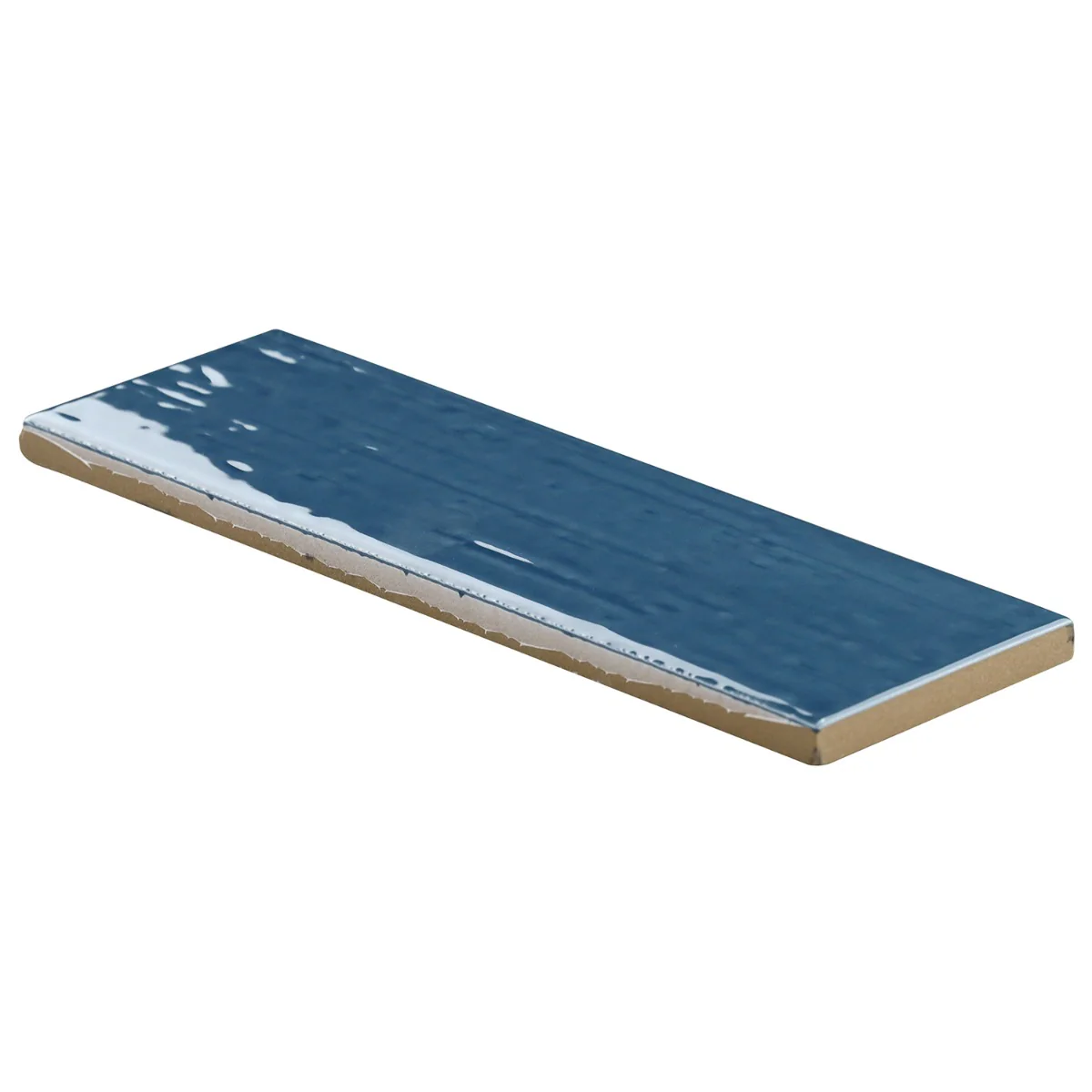 Kiln Blue 3x9 Polished Porcelain Subway Tile - Lux Tile - Image 7