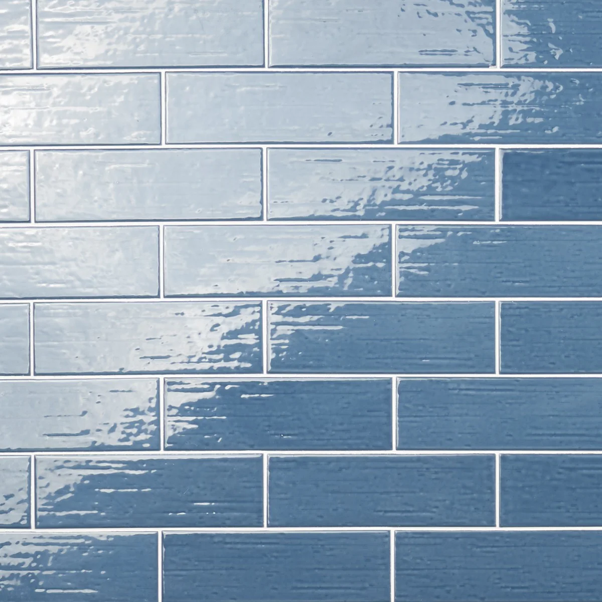 Kiln Blue 3x9 Polished Porcelain Subway Tile - Lux Tile - Image 8