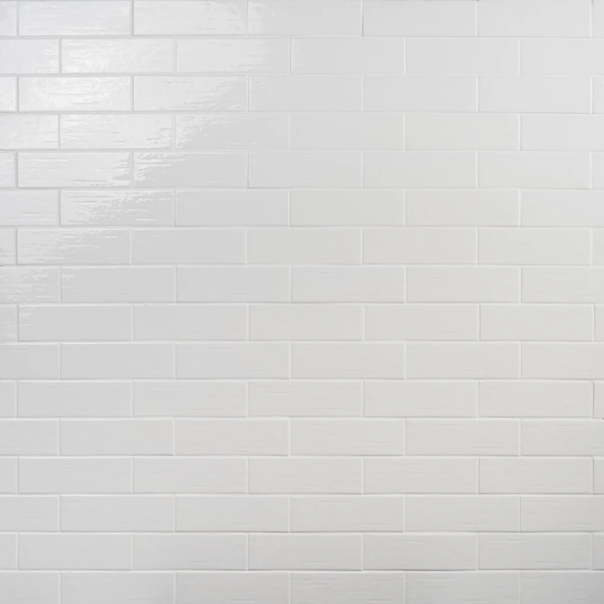 Kiln White 3x9 Polished Porcelain Subway Tile - Lux Tile - Image 4