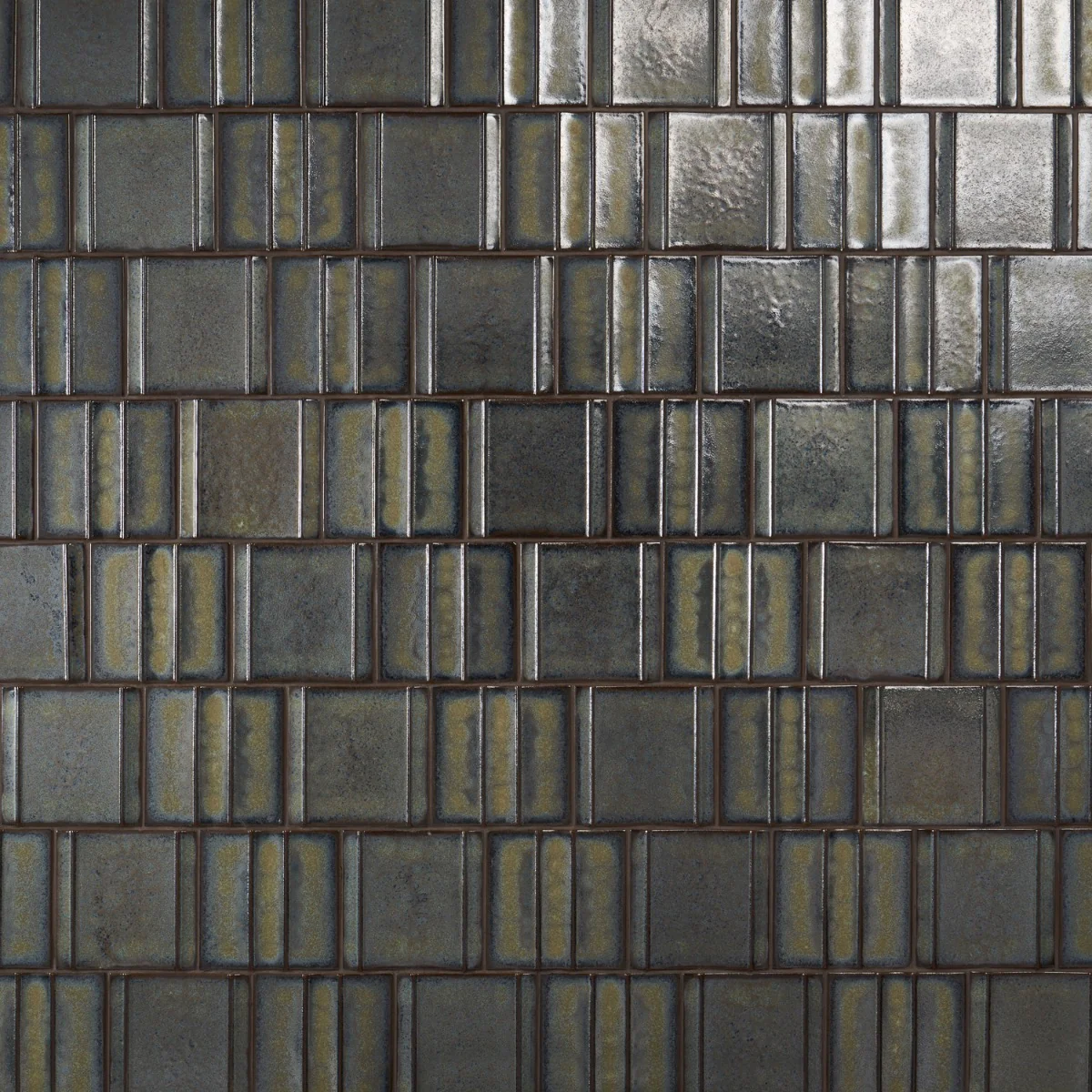 Kinro Garden Green 6x6 3D Metallic Look Matte Porcelain Tile - Image 6