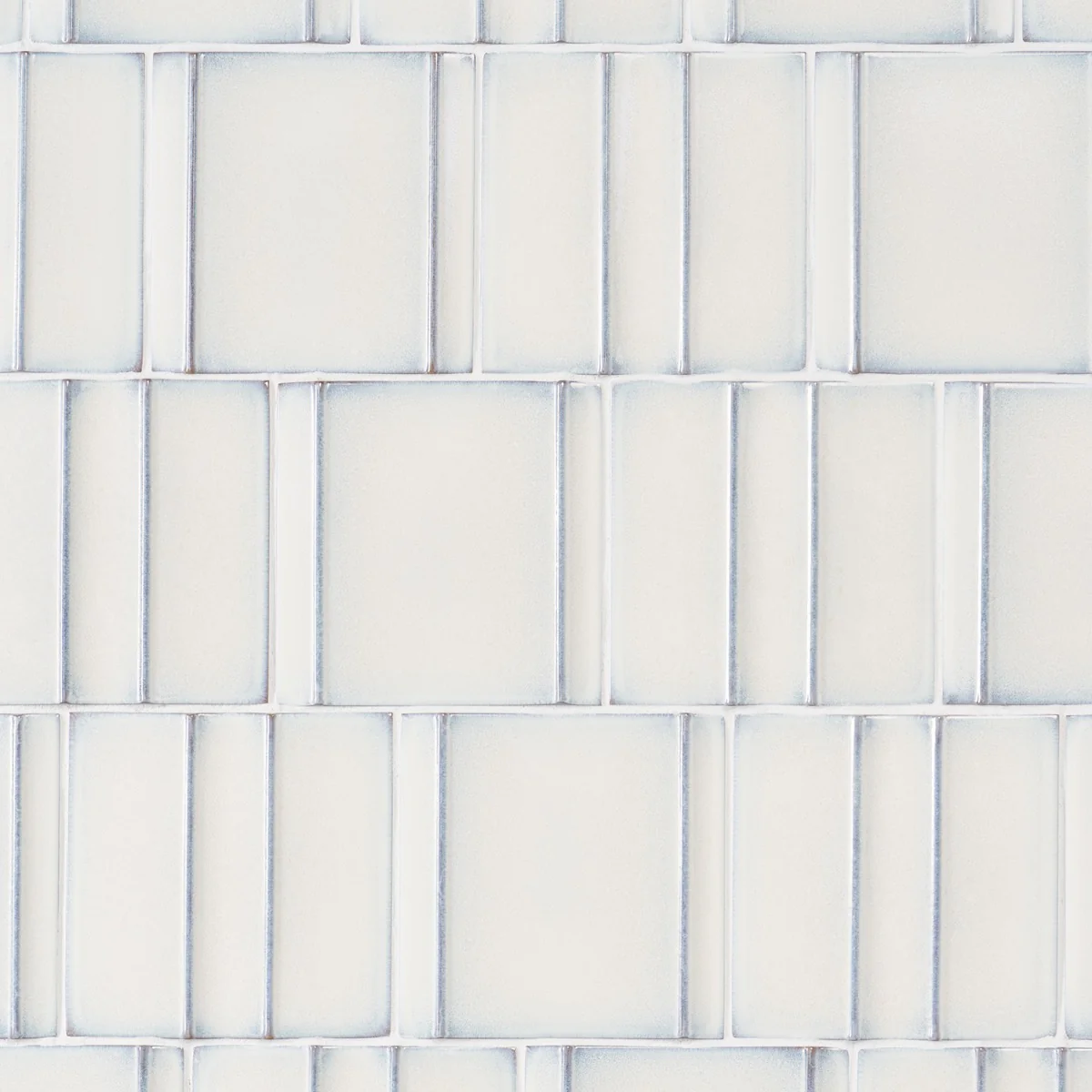 Kinro Snow White 6x6 3D Polished Porcelain Tile - Lux Tile - Image 5