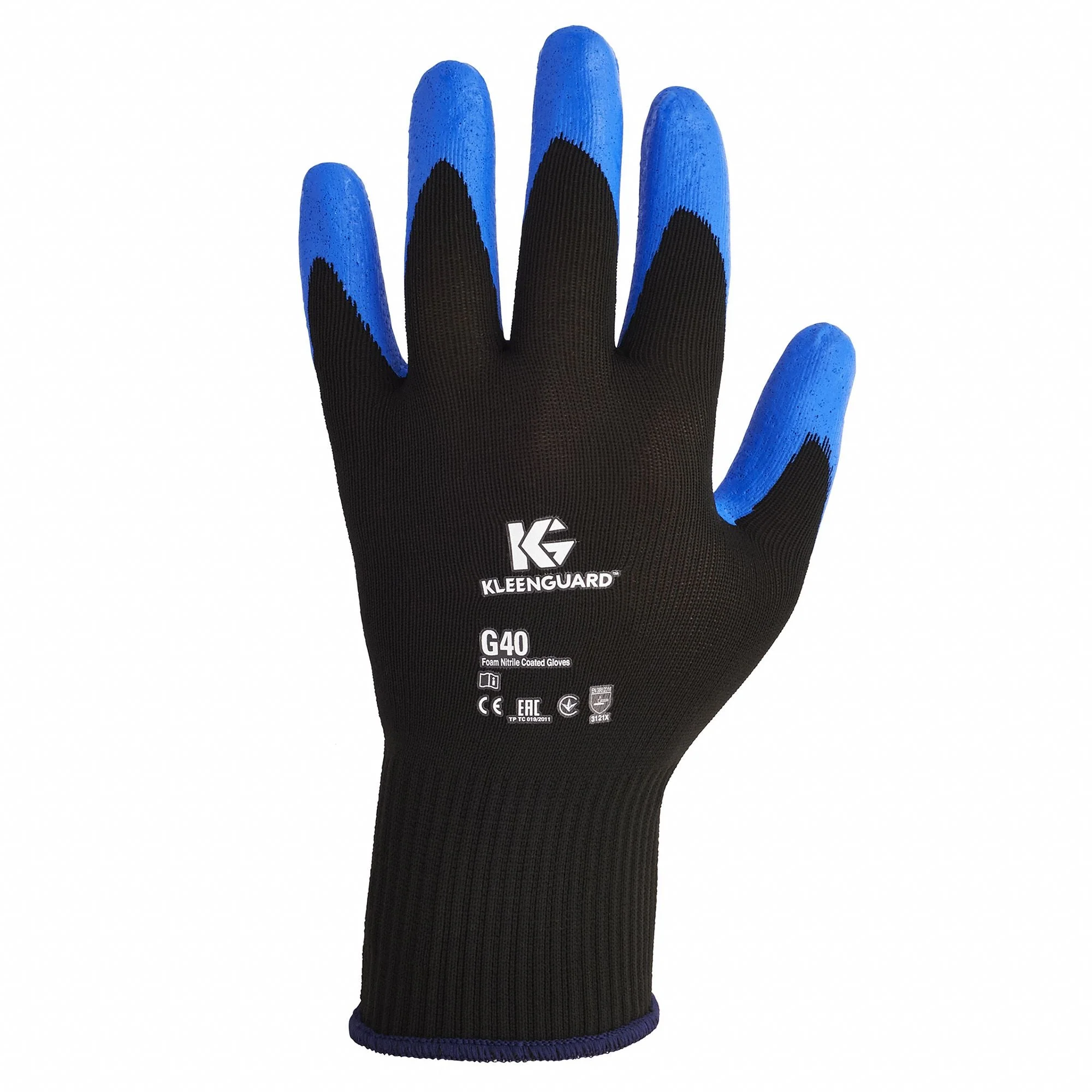 KLEENGUARD Foam Nitrile Coated Gloves XL - Abrasion Level 3 - Image 2
