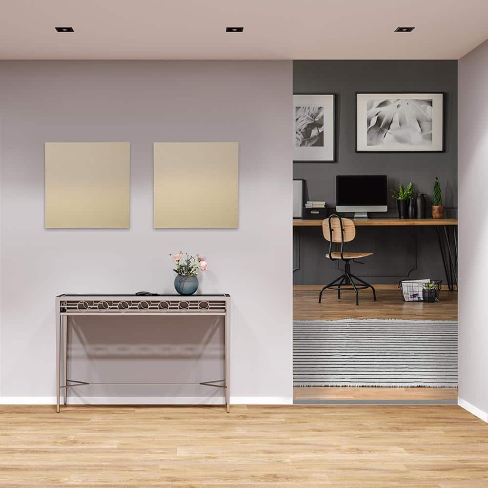 Knauf Insulation R‑1.11 Beige Acoustic Faced Panel, Sound‑Absorbing Fabric Square, 1 in. x 24 in. x 24 in. - Image 4