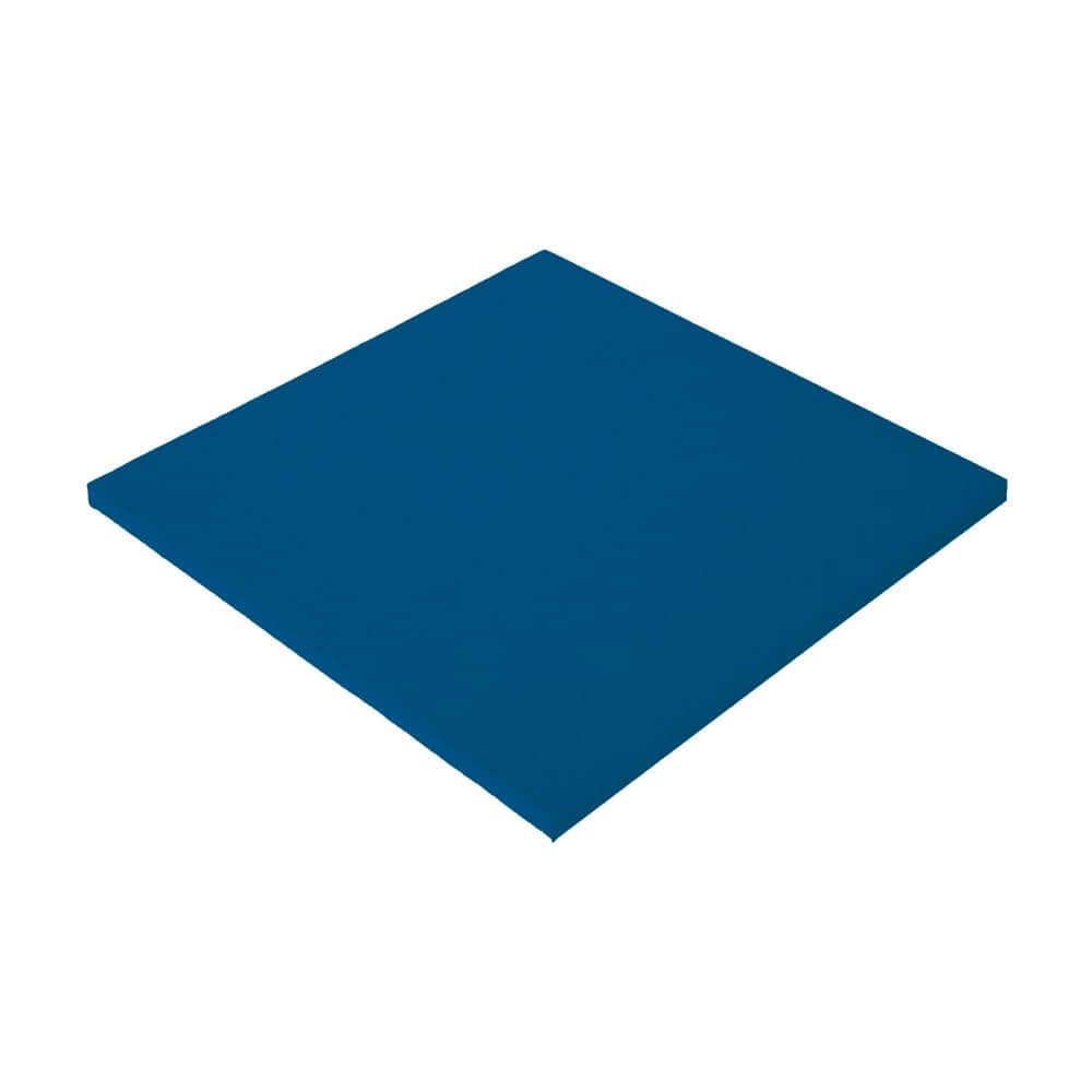 Knauf Insulation Blue Acoustic Faced Fabric Panel, Sound-Absorbing, 1 in. x 24 in. x 24 in., R-1.11