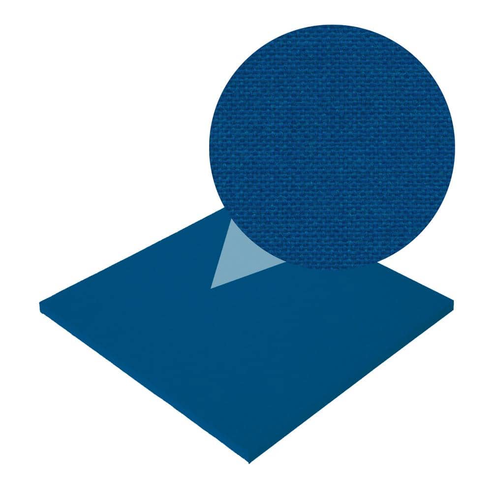 Knauf Insulation Blue Acoustic Faced Fabric Panel, Sound-Absorbing, 1 in. x 24 in. x 24 in., R-1.11 - Image 4