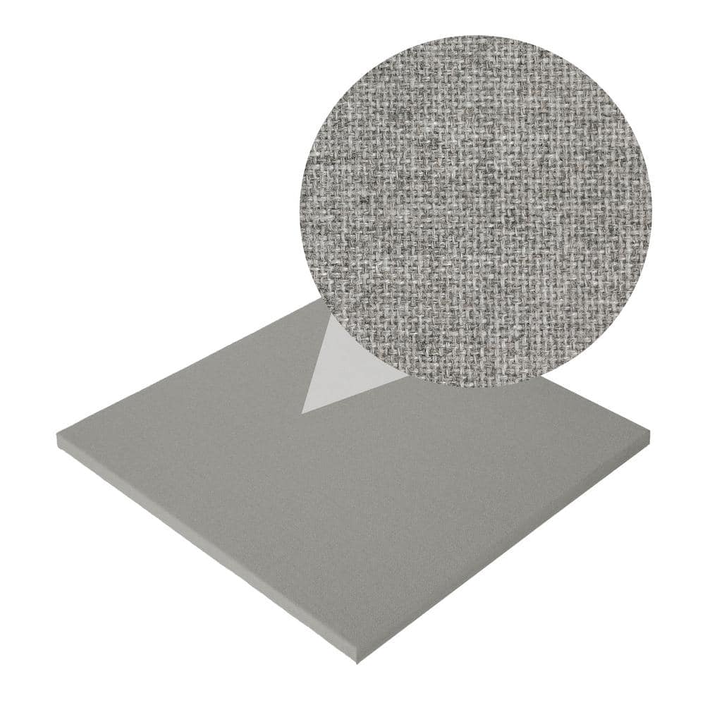 Knauf Insulation R-1.11 Gray Acoustic Faced Panel, Sound-Absorbing Fabric Square, 1 in. x 24 in. x 24 in. - Image 4